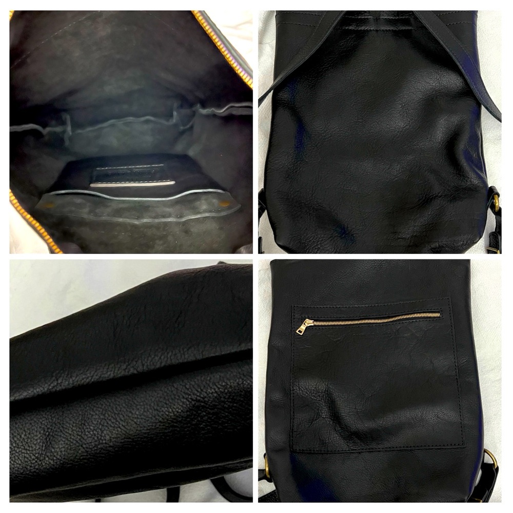 Portland Leather laptop backpack